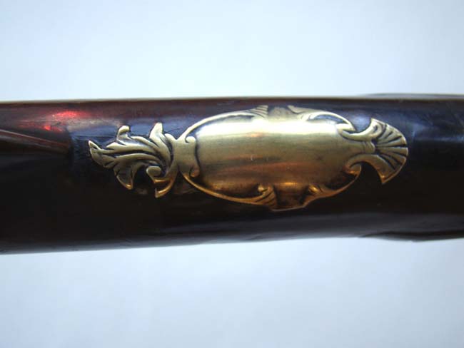 An English Revolutionary War period blunderbuss with spring mounted bayonet by Joseph Heylin of London circa 1775-1780. — image 5